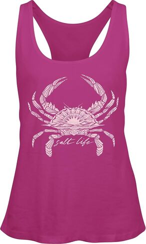 Salt Life Women's Tribal Crab Racerback Tank in Saudi Arabia