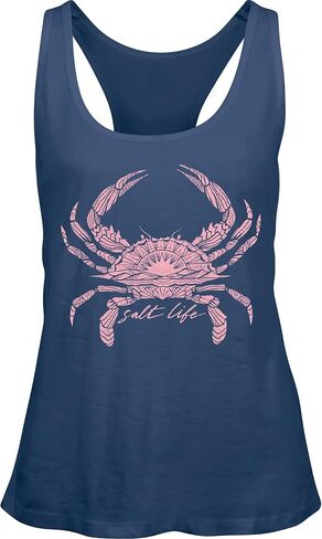 Salt Life Women's Tribal Crab Racerback Tank in Saudi Arabia