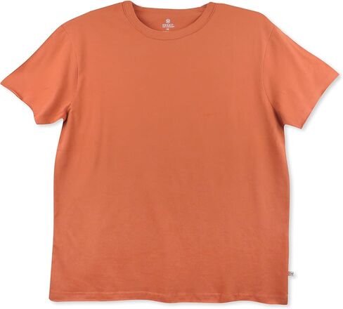HonestBaby Short Sleeve Boxy T-Shirts Crew Neck Tees Comfy Fit 100% Organic Cotton for Women in Saudi Arabia