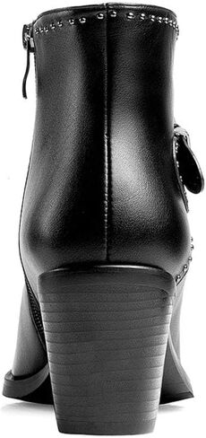 أحذية نسائية للكاحل بكعب متوسط ​​وأحذية متوسطة الساق للنساء بكعب عالٍ على الموضة in Kuwait