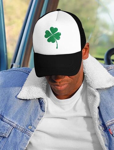 Funny St. Patrick's Day Party Trucker Hat St Patty's Day Mesh Cap in Saudi Arabia
