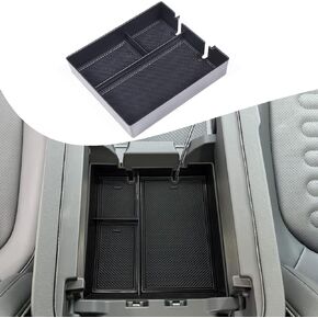 Armrest Organizer fits 2022 Rivian R1T/2022 Rivian R1S, 2022 R1T R1S Console Tray armrest Secondary Storage Box, armrest Box Accessories (Armrest Organizer fits)