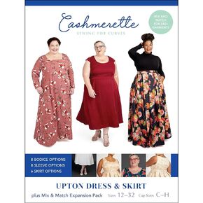 Upton Dress and Skirt Plus Mix and Match, White