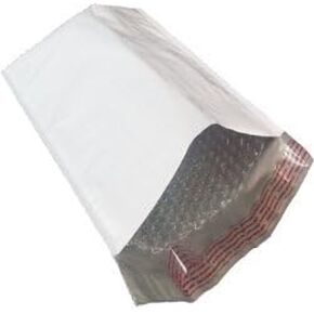 StarBoxes Poly Bubble Mailer 6" x 10" #0 - Pack of 250, Clear, Model: PBM006510250