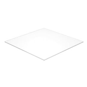 Falken Design WT2447-1-2/1236 Acrylic White Sheet, Translucent 55%, 12" Width, 36" Length, 1/2" Thick