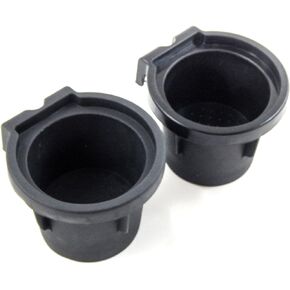 Red Hound Auto 2 Cup Holder Inserts 2005-2019 Compatible with Nissan Frontier, Xterra, 2005-2012 Pathfinder Rubber Cup Beverage Holder