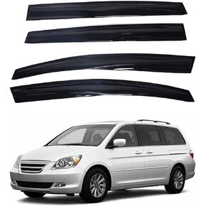 munirater Side Window Visor Vent Rain Guard Deflector Replacement for 2005-2007 Honda Odyssey
