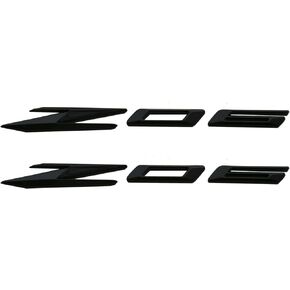 2Pcs New C8 Z06 Emblems Side Car Badge Replacement for 2020-2022 GM Chevrolet C8 Corvette 85623536 (Carbon Flash)
