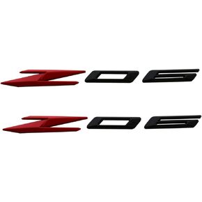 2 قطعة جديد C8 Z06 شعارات جانبية لشارة السيارة لاستبدال 2020-2022 GM شيفروليه C8 كورفيت 85623536 (فلاش الكربون) in Saudi Arabia