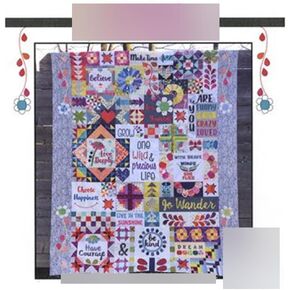 Dear Daughter-BOM Pattern, Purple