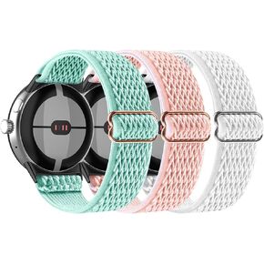 3 Pack Nylon Stretchy Loop Watch bands Compatible for Google Pixel Watch 2/ Pixel Watch Band, Sport Adjustable Wristband replacement for Pixel Watch 2/1 Men Women in Kuwait