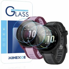 Screen Protector Compatible for Garmin Forerunner 165 Smartwatch,9H Tempered Glass Protective Film Compatible for Forerunner 165 Smartwatch (3PCS)
