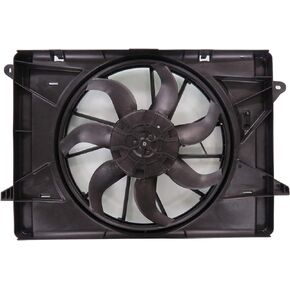 TYC 624120 Cooling Fan Assembly Compatible with 2017-2020 Chrysler Pacifica, Black