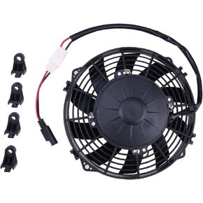 12V 434-22013 Radiator Fan Motor 2410157 Compatible with Polaris 300 ATP 4x4 2004 ATV Magnum 325 2x4 2000-2002 Sportsman 335 2000 XPedition 325 2001-2002 Trail Boss 325 2000-2002 330 2003-2004