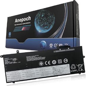 01AV472 L17C6P71 Laptop battery Replacement for Lenovo ThinkPad X280 A285 Series SB10K97619 L17L6P71 SB10K97617 01AV470 L17C6P72 SB10K97629 01AV485 L17M6P72 01AV484 L17M6P71 11.4V 48Wh 4220mAh