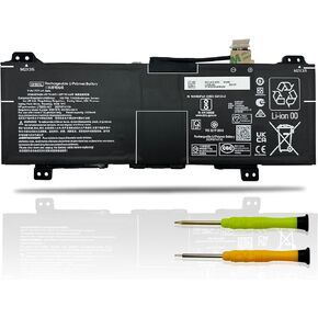GH02XL L75253-271 Laptop Battery for HP Chromebook 11A G8 11 G8 14 G6 Chromebook X360 11 G3 14AT-NA000 NA0010CA NA0010DS Series HSTNN-DB9M GHO2XL L75783-005 L75253-2C1 7.7V 47.3Wh 6000mAh