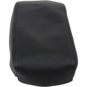 ECCPP Leather Armrest Center Console Lid Cover for 2007-2011 For Toyota Camry Center Console Lid Armrest Cover Black