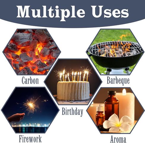 Pretty Cute Lighter Butane, Carving Soft Flame Lighter, Unique for Women Candles Gifts Camping BBQ (No Butane Fule) (01#) in Kuwait