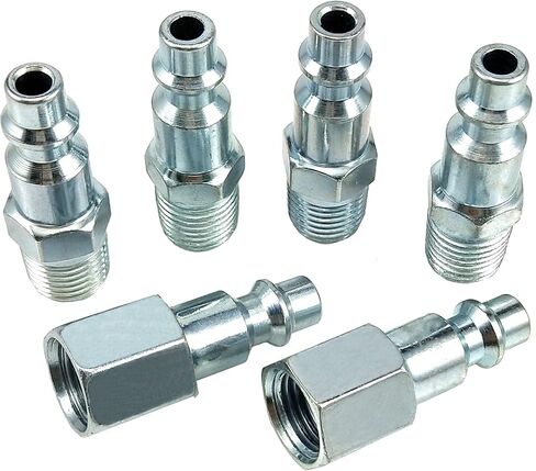 ملحقات ضاغط الهواء من النوع الصناعي 17 قطعة، مجموعة النفخ، مع مسدس النفخ، ظرف الهواء، إبر النفخ D-17 in Kuwait