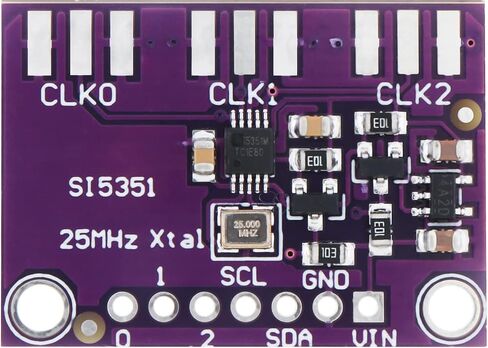 Si5351 I2C IIC 8 كيلو هرتز-160 ميجا هرتز لوحة القطع لمولد الإشارة عالية التردد ، DC3.3-5V وحدة لوحة مولد تردد الموجة المربعة لاردوينو in Saudi Arabia