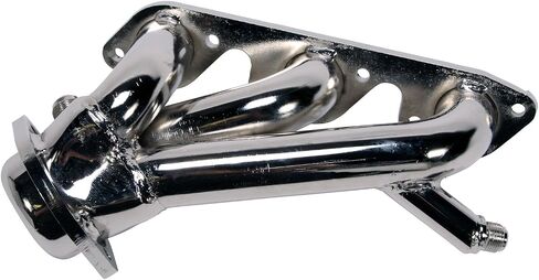 BBK 4008 1-5/8" رؤوس عادم أداء قصيرة الطول مضبوطة لسيارة Ford Mustang 3.8L, V6 - لمسة نهائية من الكروم in Saudi Arabia