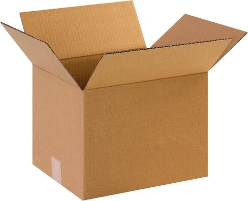 AVIDITI 12 x 10 x 9 Corrugated Cardboard Boxes, Small 12"L x 10"W x 9"H, Pack of 25 | Shipping, Packaging, Moving, Storage Box for Home or Business, Strong Wholesale Bulk Boxes in Saudi Arabia
