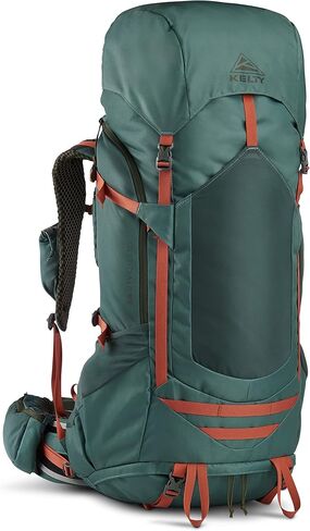 Kelty Glendale 65L to 105L Internal Frame Backpack - Multi-day Backpacking Thru Hiking Pack, Adjustable Suspension, Customized Fit (Duck Green, 85L) in Saudi Arabia