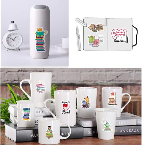 103 قطعة من ملصقات القراءة، ملصقات تحفيزية لزجاجات المياه، هدايا مثالية للبالغين والأطفال والمراهقين والطلاب in Kuwait