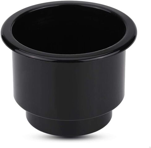 Plastic Cup Drink Holder for Boat, Universal Drink Bottle Can Cup Holder Insert Marine with Insert Drain Hole for Marine Rv Boat Yacht Car(White) Cup Holders in Kuwait