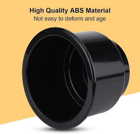 Plastic Cup Drink Holder for Boat, Universal Drink Bottle Can Cup Holder Insert Marine with Insert Drain Hole for Marine Rv Boat Yacht Car(White) Cup Holders in Kuwait