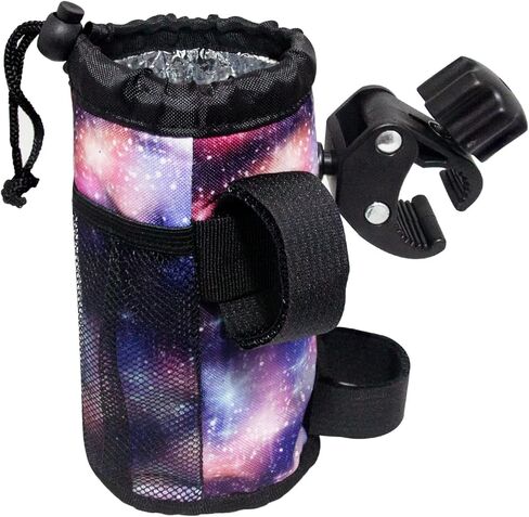 ترقية حامل كأس دراجة نارية حامل مشروبات الكاياك حامل زجاجة ماء الدراجة المقود كروزر سكوتر حامل الكأس لا المسمار معزول ل ATV، قارب، جزازة العشب، جرار، عربة الغولف، كرسي متحرك، عربة الأطفال in Kuwait