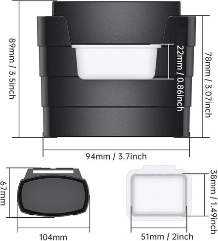 حامل صلصة لتنفيس السيارة الفرنسية مع كوب صلصة in Kuwait