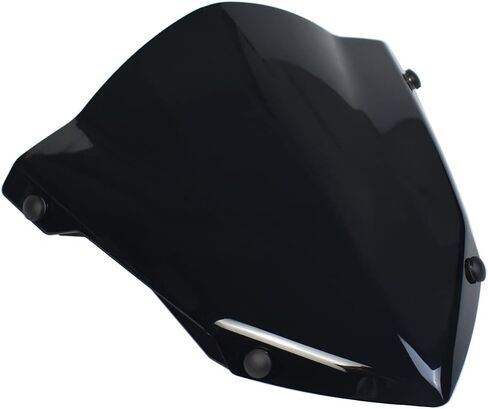 Motorcycle Front Touring Fairing Windscreen Windshield Wind Deflector Cover Compatible with YA-MA-HA MT-03 MT03 MT25 MT-25 2020 2021 2022 2023 (Light Smoke)… in Kuwait