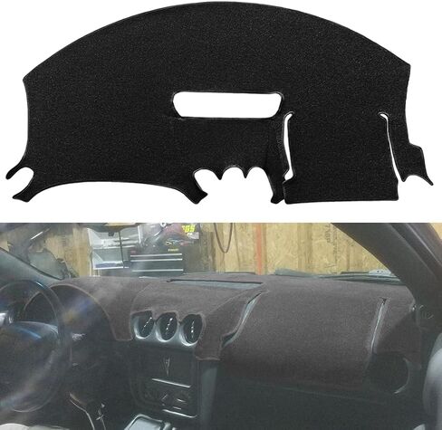Dashboard Cover Dash Cover Mat Pad Custom Fit for Pontiac Firebird 1997-2002 (Black) Y41 in Saudi Arabia