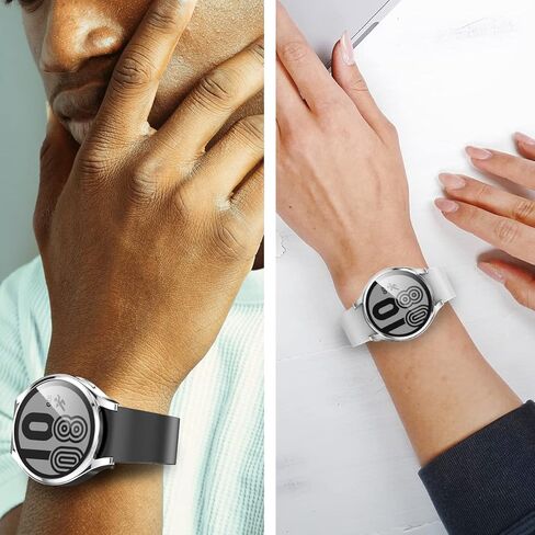 حافظة لهاتف Samsung Galaxy Watch 5/Galaxy Watch 4 مقاس 40 مم، 4 قطع من غطاء الوجه بالكامل من مادة TPU الناعمة وملحقات واقي الشاشة لساعة Samsung Galaxy Watch 5/Galaxy Watch 4 مقاس 40 مم in Kuwait