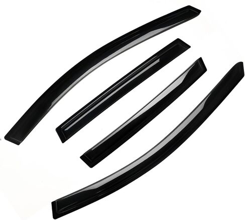 واقيات منحرفة للنافذة الجانبية ملونة جديدة مصممة لسيارة Honda CRV 2023 2024 EX EX-L Sport Hybrid Sport Touring Windows Visor Shield Shade Shade Smoke in Saudi Arabia