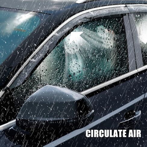 واقيات منحرفة للنافذة الجانبية ملونة جديدة مصممة لسيارة Honda CRV 2023 2024 EX EX-L Sport Hybrid Sport Touring Windows Visor Shield Shade Shade Smoke in Saudi Arabia