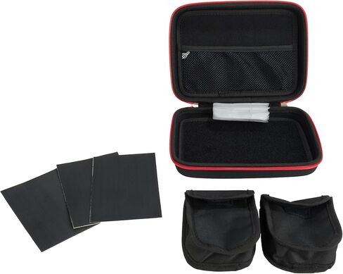 حافظة حمل واقية ذات غلاف صلب من النايلون باللون الأسود والأحمر لعلبة الصوت المتأرجحة SC4، SC300 SC300i، شاشة الإطلاق in Kuwait