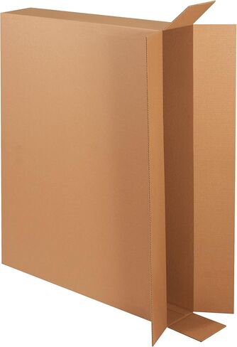 Aviditi HD44635FOL Side Loading Corrugated Cardboard Box 44" L x 6" W x 35" H, Kraft, for Shipping, Packing and Moving (Pack of 10) in Saudi Arabia