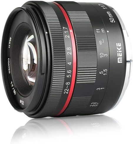 Meike 25 مللي متر f/1.8 فتحة كبيرة عدسة زاوية واسعة عدسات تركيز يدوية لكاميرات Fujifilm X-Mount عديمة المرآة مع APS-C in Saudi Arabia