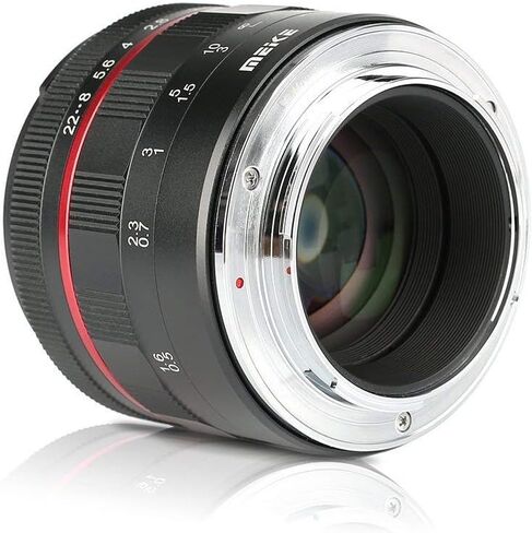 Meike 25 مللي متر f/1.8 فتحة كبيرة عدسة زاوية واسعة عدسات تركيز يدوية لكاميرات Fujifilm X-Mount عديمة المرآة مع APS-C in Saudi Arabia