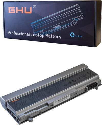 GHU Premium 87Wh Battery Compatible with Battery Dell E6400, Dell Latitude E6510 Battery, Battery for Dell Latitude E6500, M4400 Battery, E6500 Battery, Dell Laptop Battery PT434 - CE FCC UL Tested, in Saudi Arabia