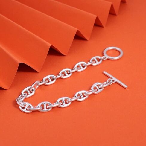 Dofihy S925 فضة سحر أساور للنساء أساور للنساء سيدة معلقة سحر المعصم سلسلة سوار الإسورة in Kuwait