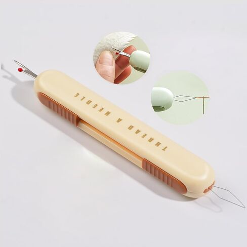 2 in 1 Needle Seam Ripper, Green Seam Rippers for Sewing, Stitch Remover Tool for Cross Stitch Craft Knitting Sewing Supplies. in Saudi Arabia