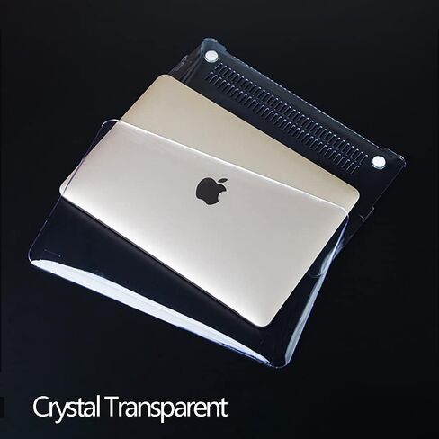 T Tersely Clear Case for MacBook Air 15-inch 2024 2023(M3/M2 chip, Model A3114/A2941),with 15.3-inch Liquid Retina Display,Protective Plastic Hard Clear Case + Keyboard Cover - Transparent in Saudi Arabia