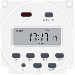 220V 110V 24V 12V CN101A Digital Power Timer Programmable Time Switch Relay 16A CN101(AC220V) in Saudi Arabia