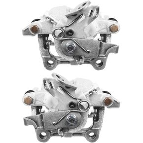 AutoShack Rear Brake Calipers Set of Assembly with Bracket Replacement for Audi A3 Quattro 2008 A3 2005-2010 VW Jetta 2006-2009 Rabbit GTI 2010 Golf AWD FWD Driver and Passenger Side BC30318PR in Saudi Arabia