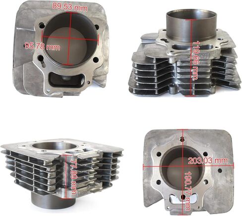 PANGOLIN TRX420 اسطوانة المكبس طوقا مجموعة إعادة بناء الطرف العلوي 12100-HP7-A00 12100-HP5-600 لهوندا رانشر TRX420 2007-2018 قطع غيار ما بعد البيع in Kuwait