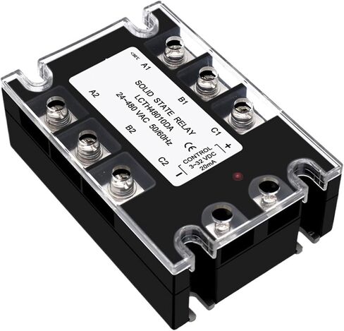 ترحيل الحالة الصلبة من ثلاث مراحل SSR 3 المرحلة 10A 25A 40A 60A 80A 100A 120A 150A 200A CONTROL AC DC CONTROL AC 25DA 380VAC (DC-AC ، 200A) in Saudi Arabia