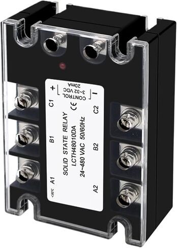 ترحيل الحالة الصلبة من ثلاث مراحل SSR 3 المرحلة 10A 25A 40A 60A 80A 100A 120A 150A 200A CONTROL AC DC CONTROL AC 25DA 380VAC (DC-AC ، 200A) in Saudi Arabia